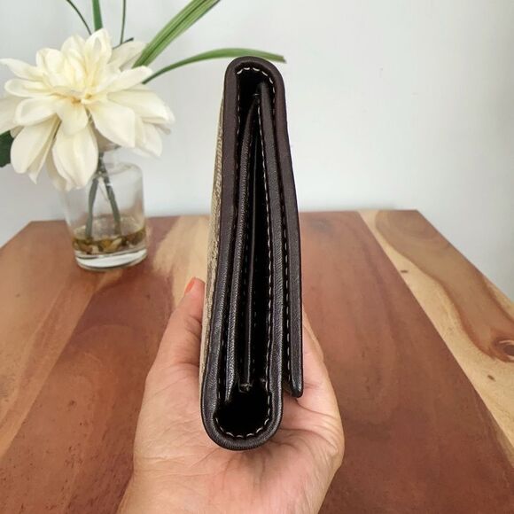 Pre-Owned Gucci  Britt‎ GG Canvas Continental Wallet - Picture 9 of 12